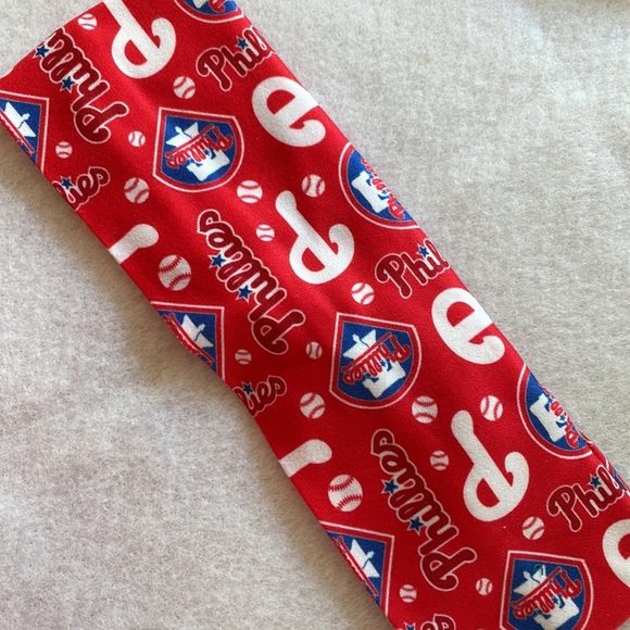 Set of Handmade Phillies and Eagles Inspired Front Twist Headbands - Picture 3 of 5